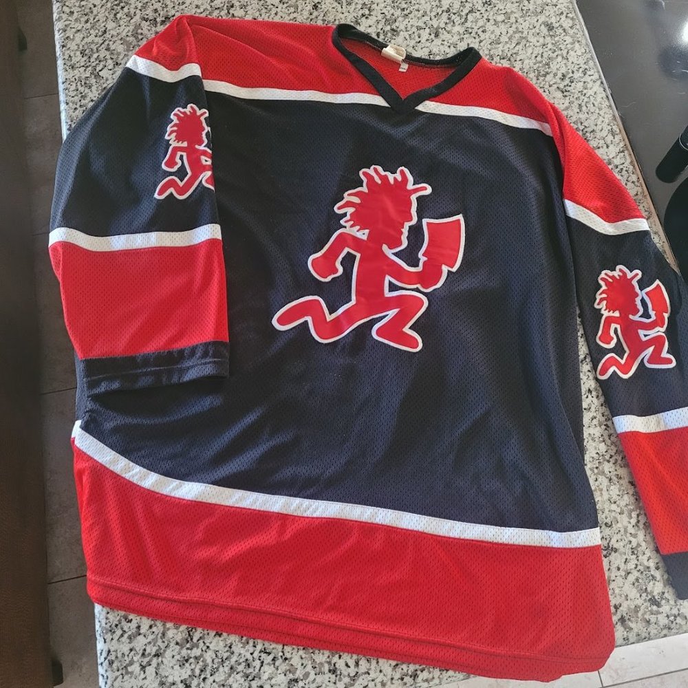 Psychopathic Records / ICP RARE (00!!)  XXXL Hatchetman Hockey Jersey,